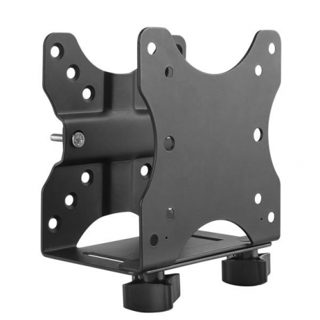 StarTech.com Thin Client Mount - Mini PC VESA Mount - Adjustable .7 to 2.8" - Under Desk Computer Mount - Mac Mini Monitor Mount (ACCSMNT) - Mounting component (pole mount, strap, VESA mount bracket) - for thin client - plastic, steel - black - under-the-desk, pole mount, monitor - for P / N: ARMDUALSS, ARMPIVOTE2, ARMUNONB1, DK30C2DAGPD, DK30C2HAGPD, FPPNEUSTND, TB3DK2DPM2 - 3