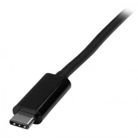 StarTech.com USB-C to DVI Cable - 6 ft  /  2m - 1080p - 1920x1200 - USB-C DVI Monitor Cable - USB C Cable - Computer Monitor Cable (CDP2DVIMM2MB) - USB  /  DVI cable - USB-C (M) to DVI-D (M) - Thunderbolt 3  /  USB 3.1 - 2 m - 1920 x 1200 (WUXGA) support - black - for P / N: TB4CDOCK - 5