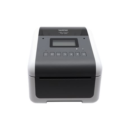 Brother TD-4550DNWB - Label printer - direct thermal - Roll (11.8 cm) - 300 x 300 dpi - up to 152.4 mm / sec - USB 2.0, LAN, serial, Wi-Fi(n), USB host, Bluetooth 4.2 - 3