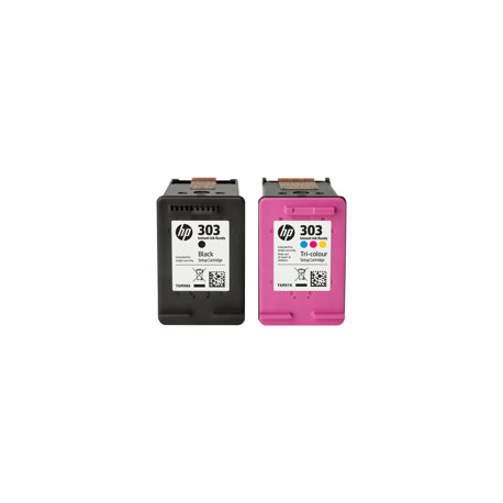 HP 303 - 4 ml - colour (cyan, magenta, yellow) - original - ink cartridge - for Envy Photo 62XX, Photo 71XX, Photo 78XX; Envy Inspire 72XX, 79XX; Tango; Tango X - 1