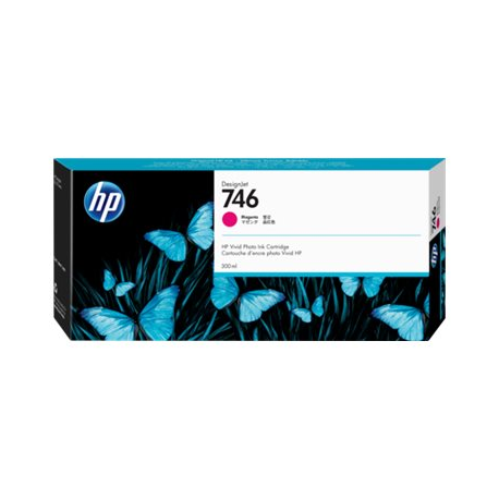 HP 746 - 300 ml - magenta - original - DesignJet - ink cartridge - for DesignJet HD Pro MFP, Z6, Z6dr, Z9+, Z9+dr - 0