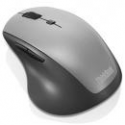 Lenovo ThinkBook Wireless Media - Mouse - ergonomic - right-handed - optical - 6 buttons - wireless - 2.4 GHz - USB wireless receiver - black - for ThinkCentre M80t Gen 3; ThinkCentre neo 50; ThinkPad T14s Gen 3; V50t Gen 2-13