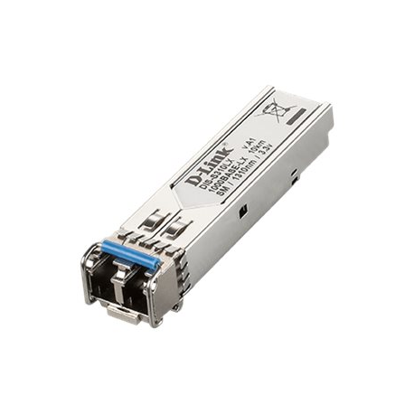D-Link DIS S310LX - SFP (mini-GBIC) transceiver module - GigE - 1000Base-LX - LC single-mode - up to 10 km - 1