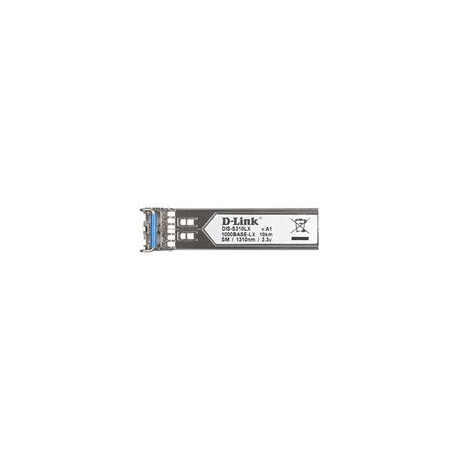 D-Link DIS S310LX - SFP (mini-GBIC) transceiver module - GigE - 1000Base-LX - LC single-mode - up to 10 km - 2