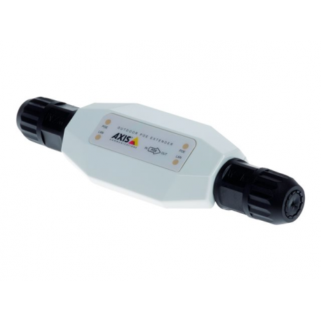 AXIS T8129 PoE Extender - Network / power extender - up to 100 m - for AXIS AXIS P3245, M4308, P1455, Q1951, Q1952, Q3536, Q3538, Q6100, Q6315; Q60 Series - 1