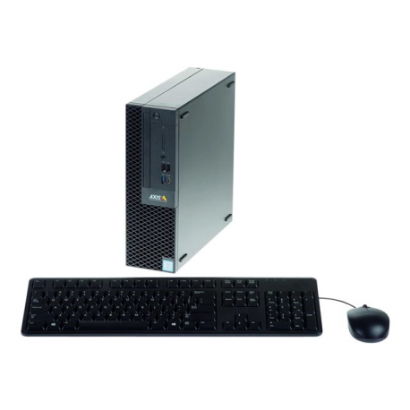 AXIS Camera Station S9002 MkII Desktop Terminal - Tower - Core i5 8400 / 2.8 GHz - RAM 8 GB - SSD 128 GB - Quadro P600 - GigE - Windows 10 Enterprise - monitor: none - keyboard: UK - 1