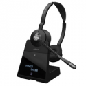 Jabra Engage 75 Stereo - Headset - on-ear - DECT  /  Bluetooth - wireless - NFC - Certified for Skype for Business