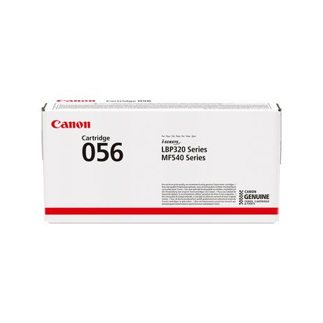 Canon 056 - Black - original - toner cartridge - for ImageCLASS MF543dw; i-SENSYS LBP325x, MF542x, MF543x, MF552dw, MF553dw - 0