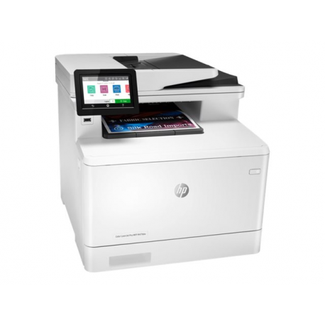 HP Color LaserJet Pro MFP M479dw - Multifunction printer - colour - laser - Legal (216 x 356 mm) (original) - A4 / Legal (media) - up to 27 ppm (copying) - up to 27 ppm (printing) - 300 sheets - USB 2.0, LAN, Wi-Fi(n), USB host - 2