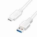 LogiLink - USB cable - USB Type A (M) to USB-C (M) reversible - USB 3.2 Gen 1 - 3 A - 1.5 m - white