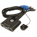 ATEN CS22U - KVM switch - 2 x KVM port(s) - 1 local user - desktop