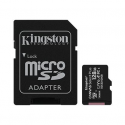 Kingston Canvas Select Plus - Flash memory card (microSDXC to SD adapter included) - 128 GB - A1  /  Video Class V10  /  UHS Class 1  /  Class10 - microSDXC UHS-I