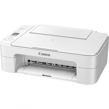 Canon PIXMA TS3351 - Multifunction printer - colour - ink-jet - 216 x 297 mm (original) - A4 / Legal (media) - up to 7.7 ipm (printing) - 60 sheets - USB 2.0, Wi-Fi(n) - white - 1