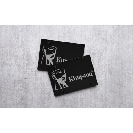 Kingston KC600 - SSD - encrypted - 256 GB - internal - 2.5" - SATA 6Gb / s - 256-bit AES - Self-Encrypting Drive (SED), TCG Opal Encryption - 5