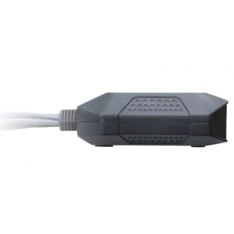 ATEN CS22DP - KVM / audio / USB switch - 2 x KVM / audio / USB - 1 local user - desktop - 4