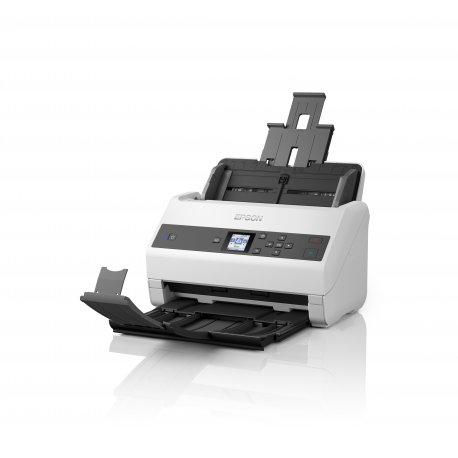 Epson WorkForce DS-870 - Document scanner - Contact Image Sensor (CIS) - Duplex - A4 - 600 dpi x 600 dpi - up to 65 ppm (mono)  /  up to 65 ppm (colour) - ADF (100 sheets) - up to 7000 scans per day - USB 3.0 - 2