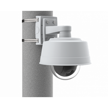 AXIS T91B47 (50-150 mm) - Camera mounting kit - pole mountable - indoor, outdoor - white - for AXIS AXIS P3245, M4308, P1447, P1455, P3818, Q1615, Q1951, Q1952, Q3515, Q3536, Q3538 - 2