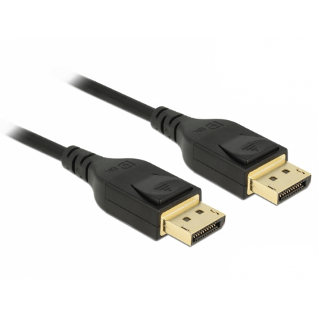 DeLOCK - DisplayPort cable - DisplayPort (M) to DisplayPort (M) - DisplayPort 1.4 - 3 m - 8K support - black - 1