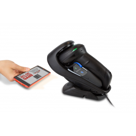 Datalogic Gryphon I GD4590 - Barcode scanner - handheld - 2D imager - decoded - keyboard wedge, RS-232, USB - 6