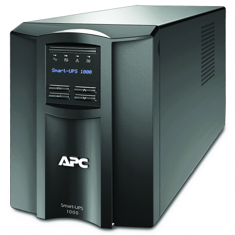 APC Smart-UPS SMT1000IC - UPS - AC 220 / 230 / 240 V - 700 Watt - 1000 VA - RS-232, USB - output connectors: 8 - black - with APC SmartConnect - 5