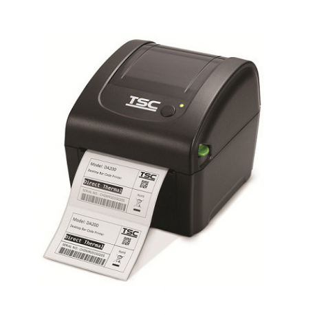 TSC DA220 - Label printer - thermal paper - Roll (11.4 cm) - 203 dpi - up to 152.4 mm / sec - USB 2.0, LAN, serial - 2