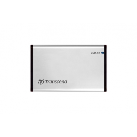 Transcend StoreJet - Storage enclosure - 2.5" - SATA 6Gb / s - USB 3.0 - 3
