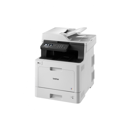 Brother DCP-L8410CDW - Multifunction printer - colour - laser - 215.9 x 355.6 mm (original) - A4 / Legal (media) - up to 31 ppm (copying) - up to 31 ppm (printing) - 300 sheets - USB 2.0, Gigabit LAN, Wi-Fi(n), USB host - 2