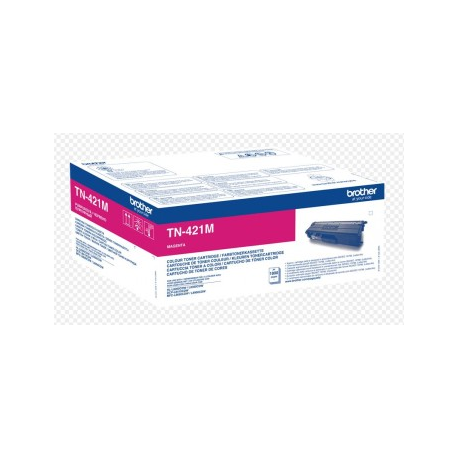 Brother TN421M - Magenta - original - toner cartridge - for Brother DCP-L8410, HL-L8260, HL-L8360, MFC-L8690, MFC-L8900 - 2