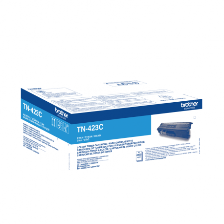 Brother TN423C - Jumbo Yield - cyan - original - toner cartridge - for Brother DCP-L8410, HL-L8260, HL-L8360, MFC-L8690, MFC-L8900 - 1