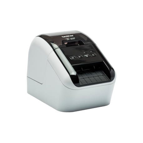 Brother QL-800 - Label printer - two-colour (monochrome) - direct thermal - Roll (6.2 cm) - 300 x 600 dpi - up to 93 labels / min - USB 2.0 - cutter - black, white - 2
