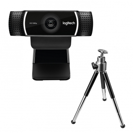 Logitech HD Pro Webcam C922 - Webcam - colour - 720p, 1080p - H.264 - 2