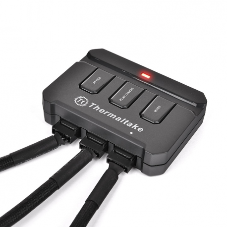 Thermaltake Riing 12 LED RGB Fan - Case fan - 120 mm - 12