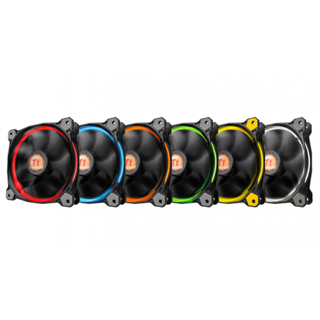 Thermaltake Riing 12 LED RGB Fan - Case fan - 120 mm - 17