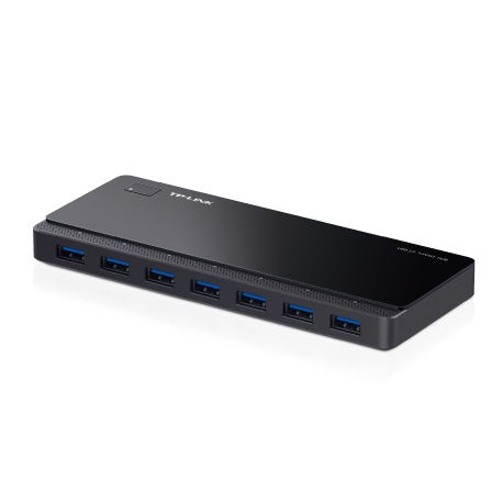 TP-LINK UH700 - Hub - 7 x SuperSpeed USB 3.0 - desktop - 3