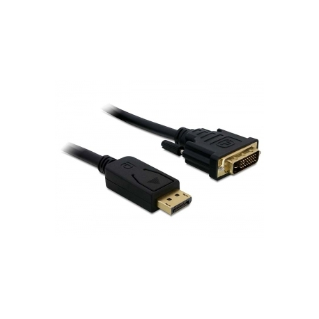 DeLOCK - DVI cable - DisplayPort (M) to DVI-D (M) - 2 m - thumbscrews - 2