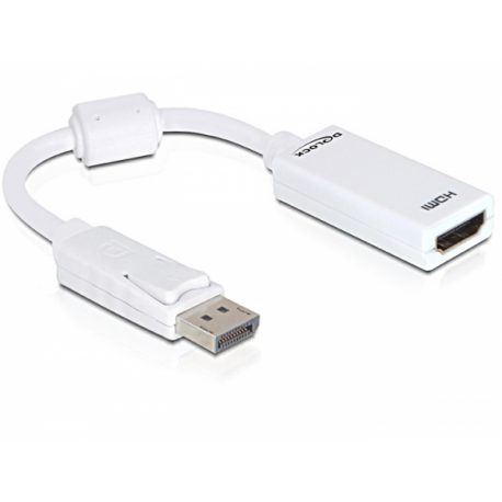 Delock - Adapter - DisplayPort male to HDMI female - 12.5 cm - 2