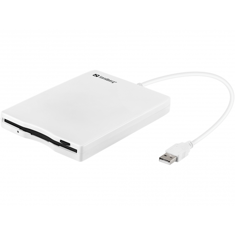Sandberg USB Floppy Mini Reader - Disk drive - Floppy Disk (1.44 MB) - USB - external - 2