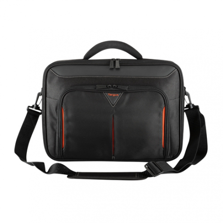 Targus Classic Clamshell - Notebook carrying case - 14" - black, red - 1