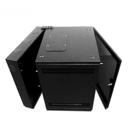 APC NetShelter WX - Rack - wall mountable - black - 13U - 19" - for P / N: SUA1000RM2U, SUA1000RM2U-TU, SUA1000RMI2U - 1