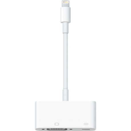 Apple - Adapter cable - VGA - Lightning male to DB-15 female - for iPad / iPhone / iPod (Lightning) - 2