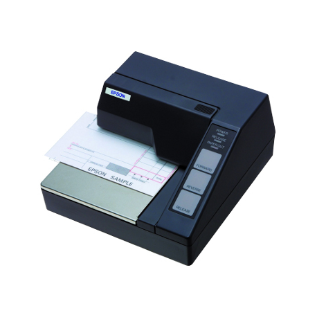 Epson TM U295 - Receipt printer - dot-matrix - JIS B5 - 16.2 cpi - 7 pin - up to 2.1 lines / sec - serial - dark grey - 4