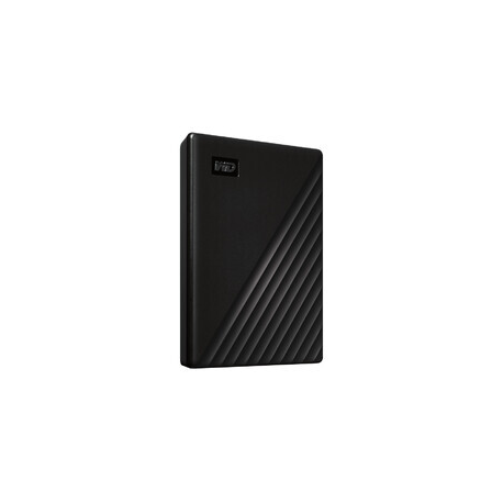 WD My Passport WDBPKJ0040BBK - Hard drive - encrypted - 4 TB - external (portable) - USB 3.2 Gen 1 - 256-bit AES - black - 2