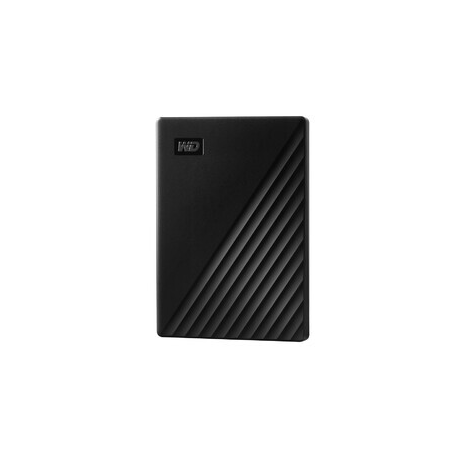 WD My Passport WDBPKJ0040BBK - Hard drive - encrypted - 4 TB - external (portable) - USB 3.2 Gen 1 - 256-bit AES - black - 5