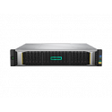 HPE Modular Smart Array 2052 SAN Dual Controller SFF Storage - Hard drive array - 1.6 TB - 24 bays (SAS-2) - SSD 800 GB x 2 - rack-mountable - 2U