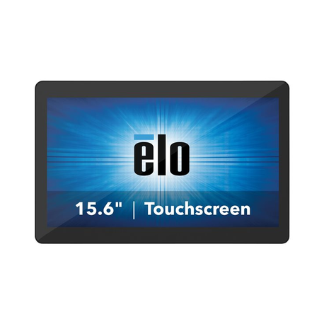 Elo I-Series 2.0 - All-in-one - Core i3 8100T  /  3.1 GHz - RAM 8 GB - SSD 128 GB - UHD Graphics 630 - GigE - WLAN: 802.11a / b / g / n / ac, Bluetooth 5.0 - no OS - monitor: LED 15.6" 1920 x 1080 (Full HD) touchscreen - black - 0