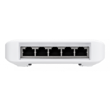 Ubiquiti UniFi Switch USW-FLEX - Switch - Managed - 4 x 10 / 100 / 1000 (PoE) + 1 x 10 / 100 / 1000 (PoE) - wall-mountable, pole-mountable - PoE (46 W) - 1