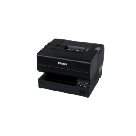 Epson TM J7700 - Receipt printer - ink-jet - Roll (8.3 cm), 230 x 297 mm - up to 98 mm / sec - USB 2.0, LAN - cutter - black - 0