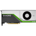 NVIDIA Quadro RTX 5000 - Graphics card - Quadro RTX 5000 - 16 GB GDDR6 - PCIe 3.0 x16 - 4 x DisplayPort, USB-C - for Workstation Z2 G4 (MT, 500 Watt, 650 Watt), Z2 G5 (tower), Z4 G4, Z6 G4, Z8 G4; ZCentral 4R Workstation (1350 Watt)