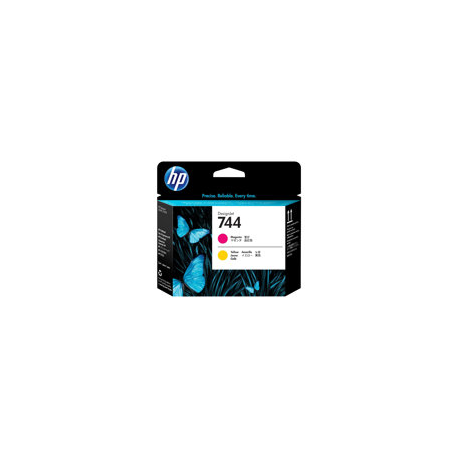 HP 744 - Yellow, magenta - printhead - for DesignJet HD Pro MFP, Z2600 PostScript, Z5600 PostScript - 0