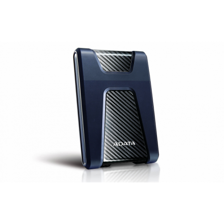 ADATA DashDrive Durable HD650 - Hard drive - 1 TB - external (portable) - 2.5" - USB 3.1 - black - 1